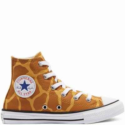 Converse Archive Prints Chuck Taylor All Star - Lasten Matalavartiset Tennarit - Kultaiset/Tumman